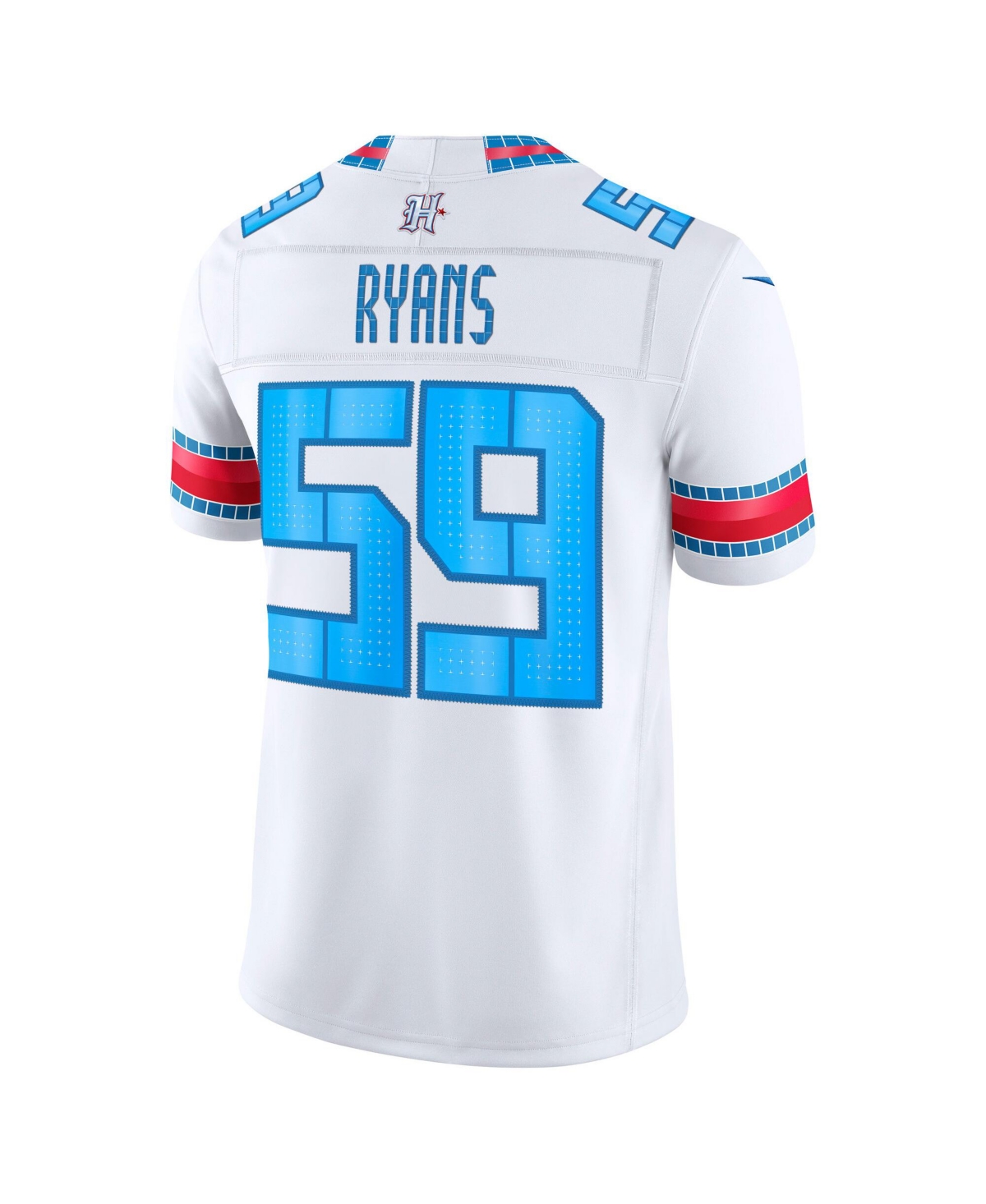 Nike Men's Demeco Ryans White Houston Texans 2026 Rivalries Collection Vapor F.u.s.e Stitched Limited Jersey