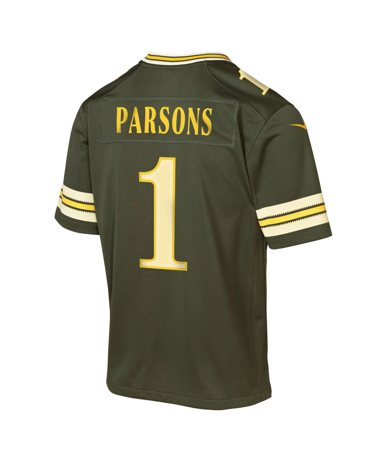 Детское джерси Nike Micah Parsons Green Bay Packers 2026 Rivalries Collection Game, Green — фото 3