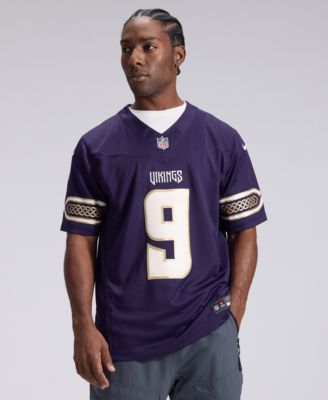 Men's J.J. McCarthy Purple Minnesota Vikings 2026 Rivalries Collection Vapor F.U.S.E Stitched Limited Jersey