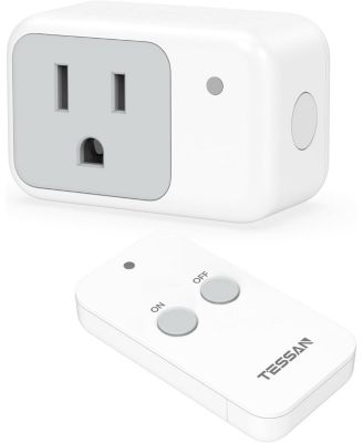 Remote Control Outlet with Wireless ON/OFF Switch