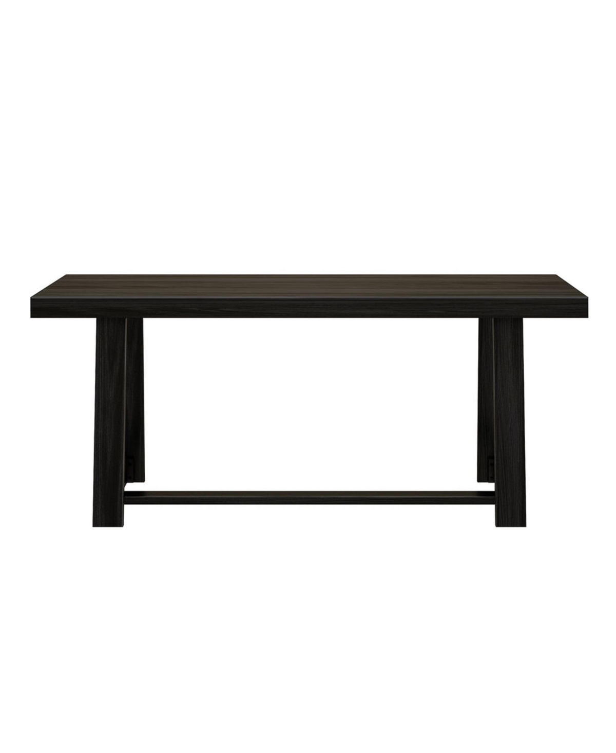 Plank+Beam 7 inch Classic Solid Wood Dining Table Set with Bench and 4 chairs