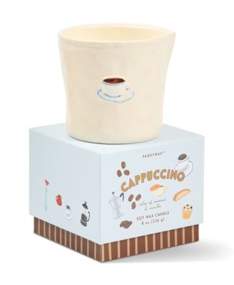 Cappuccino Bistro Candle, 3.6"