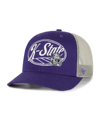 Men's and Women's '47 Purple Kansas State Wildcats Enfield Adjustable Trucker Hat