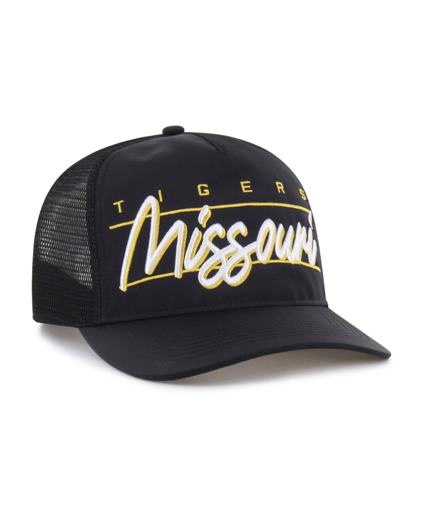 Кепка '47 Brand Black Missouri Tigers brrr° Condor Mesh Hitch Adjustable Hat — фото 3