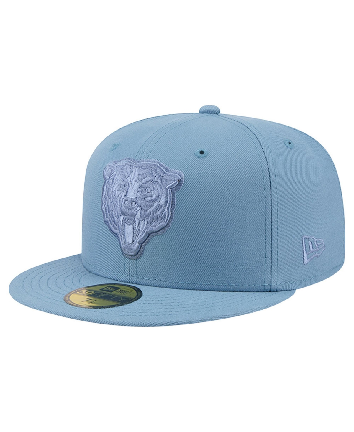 New Era Men's Blue Chicago Bears Color Pack 59FIFTY Fitted Hat