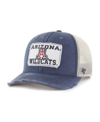 Men's and Women's '47 Navy Arizona Wildcats Egremont Well-Worn Adjustable Trucker Hat