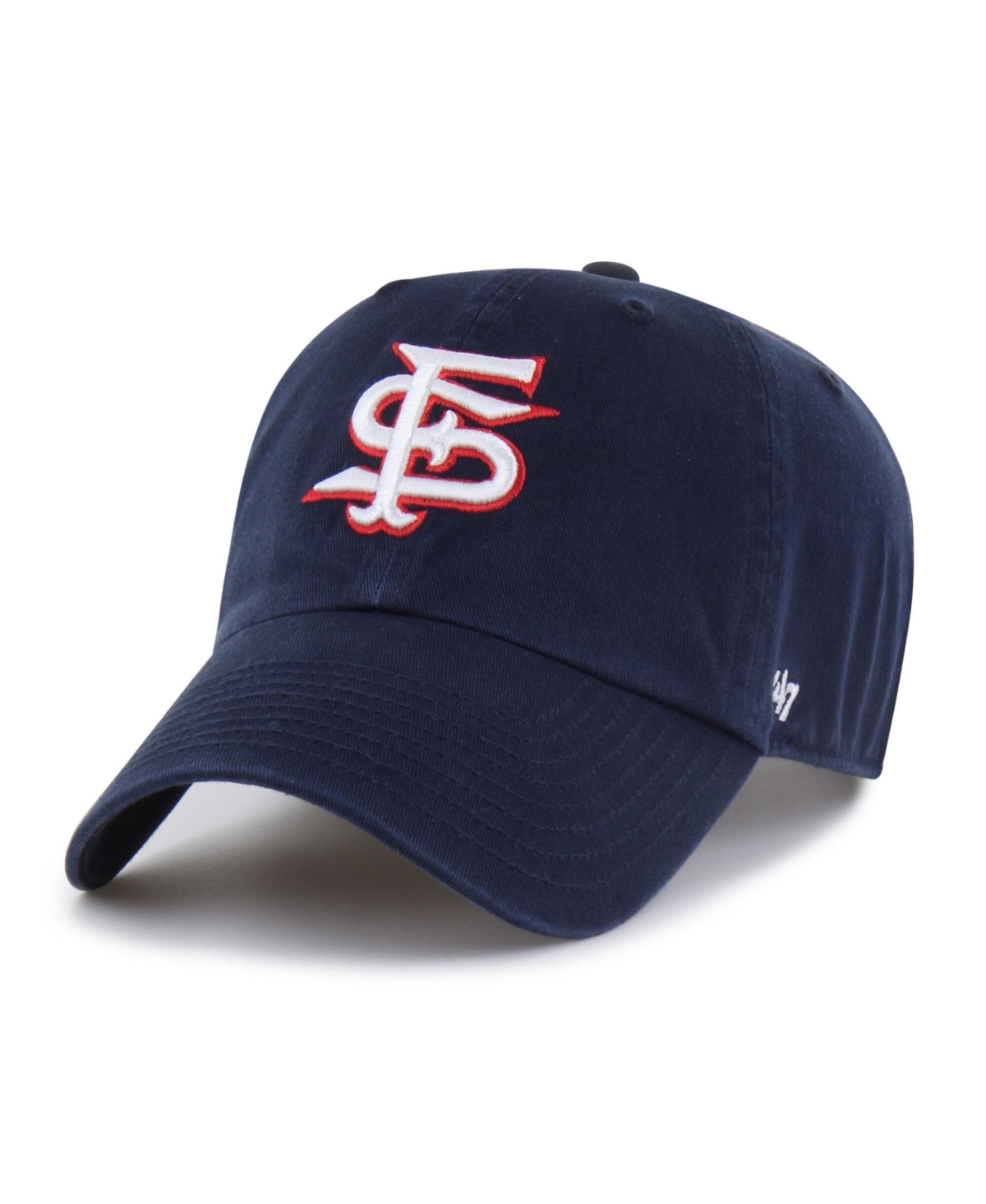 '47 Brand Men's Navy Fresno State Bulldogs Clean Up Adjustable Hat