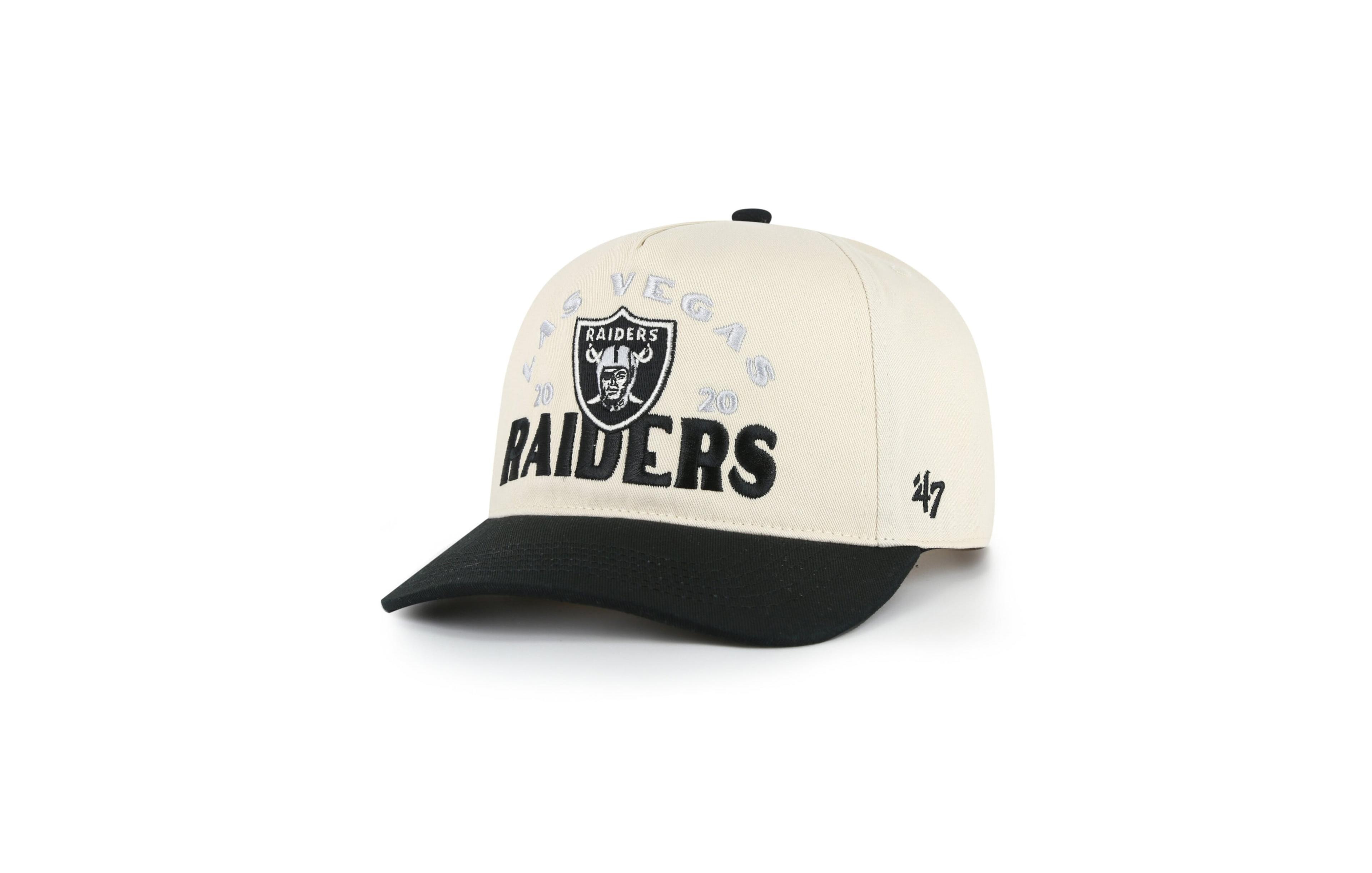 '47 Brand Men's Natural Las Vegas Raiders Arcitext Hitch Adjustable Hat
