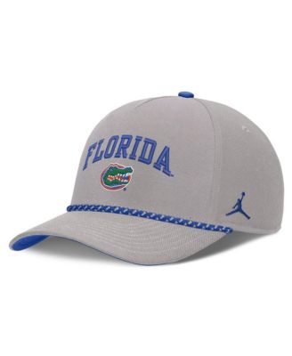 Men's and Women's Gray Florida Gators Primetime Rise Rope Adjustable Hat