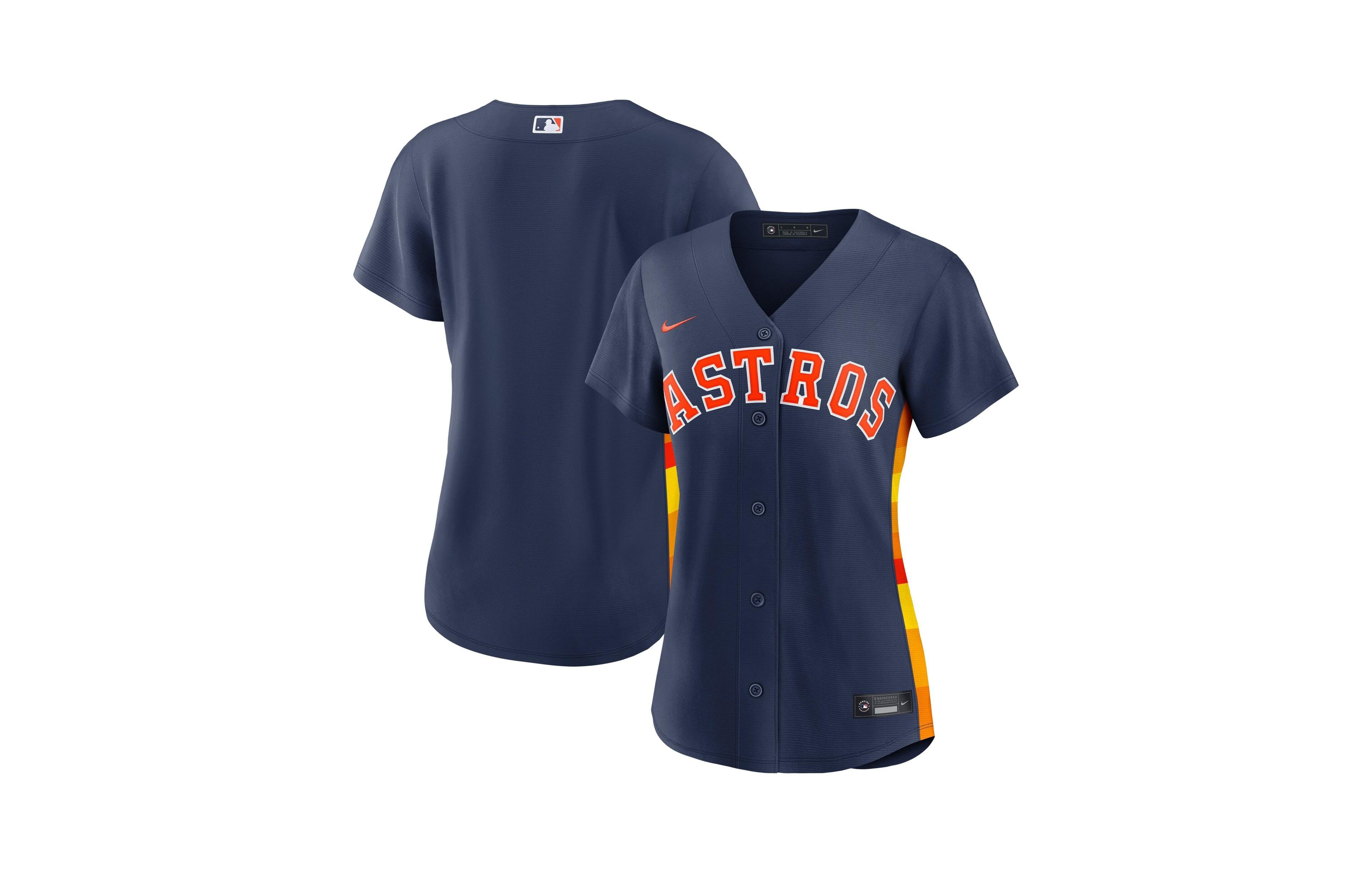 Nike Women's Navy Houston Astros Alternate 2 Replica Jersey