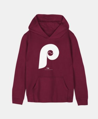 Toddler  Burgundy Philadelphia Phillies Retro Logo Hoodie