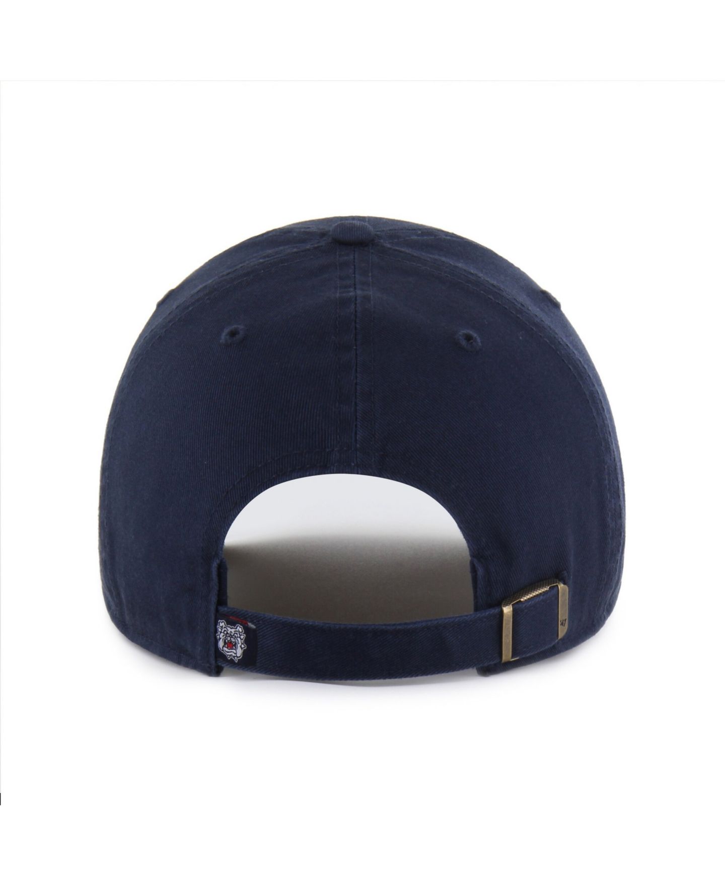 Мужская кепка '47 Brand Navy Fresno State Bulldogs Clean Up Adjustable Hat — фото 2