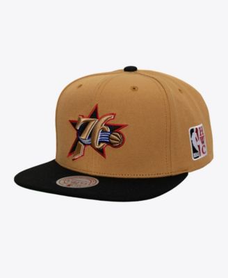 Men's  Gold Philadelphia 76ers Hardwood Classics Legendary Home Snapback Hat