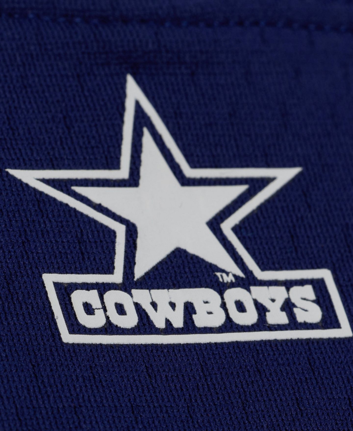 Женский топ Mitchell & Ness Deion Sanders Navy Dallas Cowboys 1995 Legacy Replica Jersey — фото 4