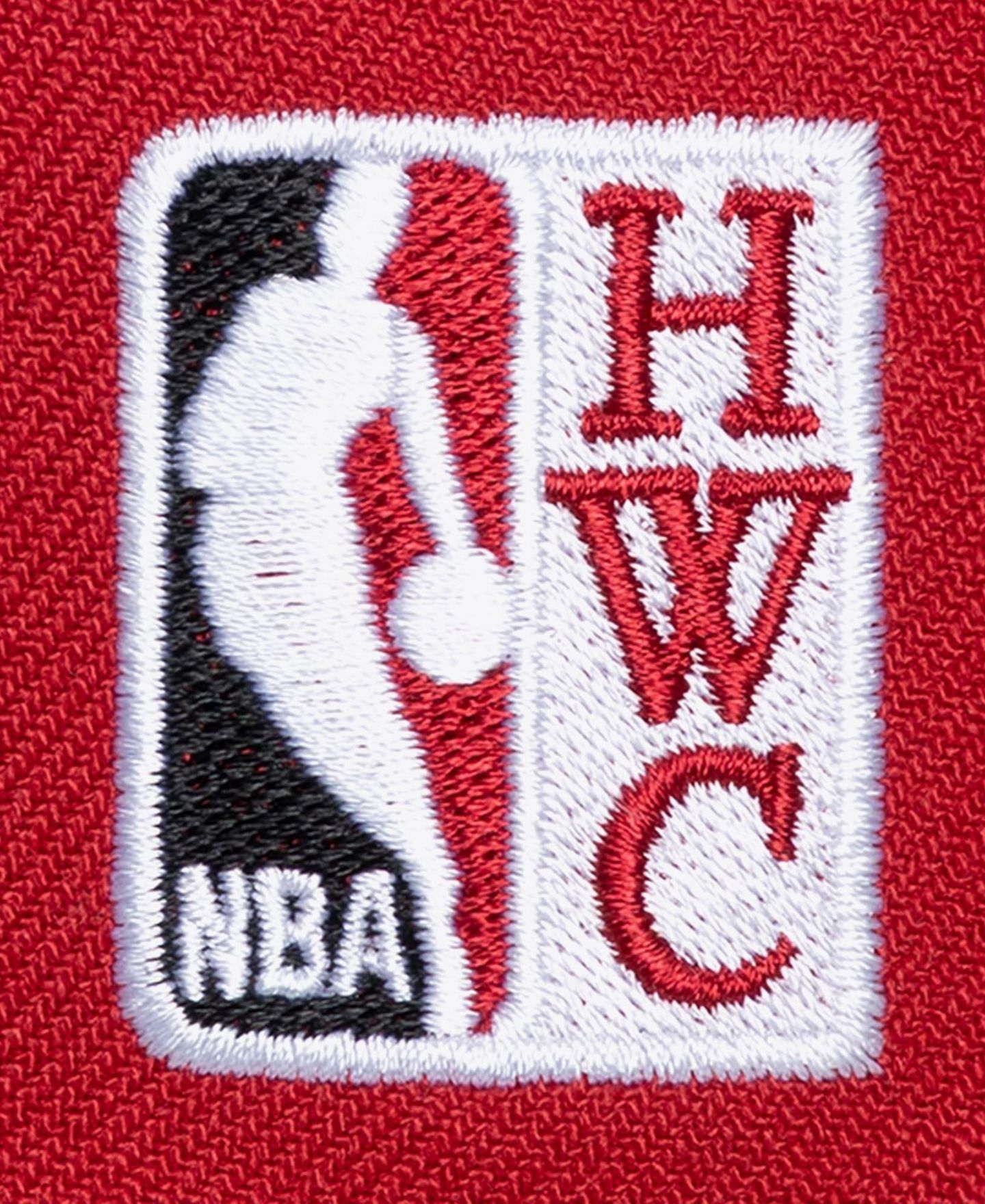 Мужская кепка Mitchell & Ness Red Chicago Bulls Legendary Home Snapback Hat — фото 3