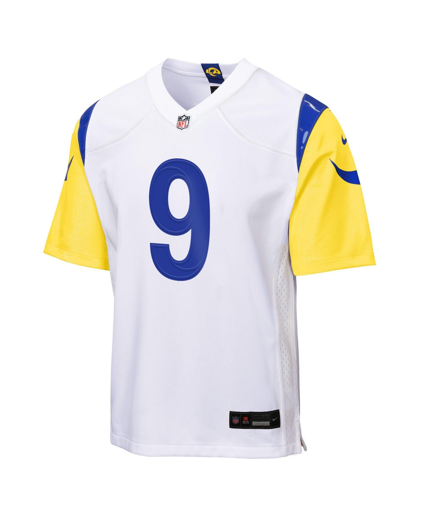 Детский топ Nike Matthew Stafford White Los Angeles Rams Game Jersey — фото 2