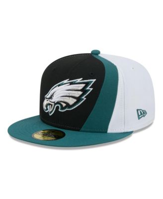 Men's Black/Midnight Green Philadelphia Eagles Shock 59FIFTY Fitted Hat