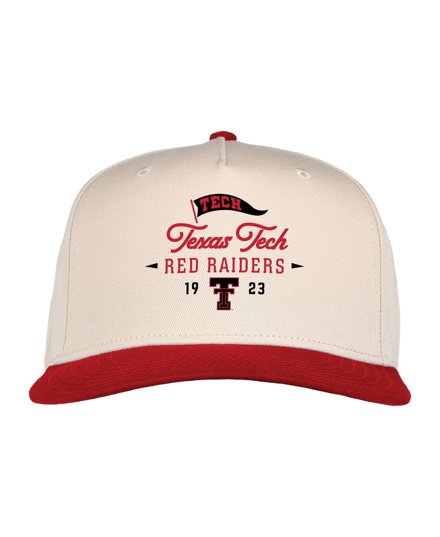 Кепка Ahead Cream Texas Tech Red Raiders The 1995 Adjustable Hat — фото 2