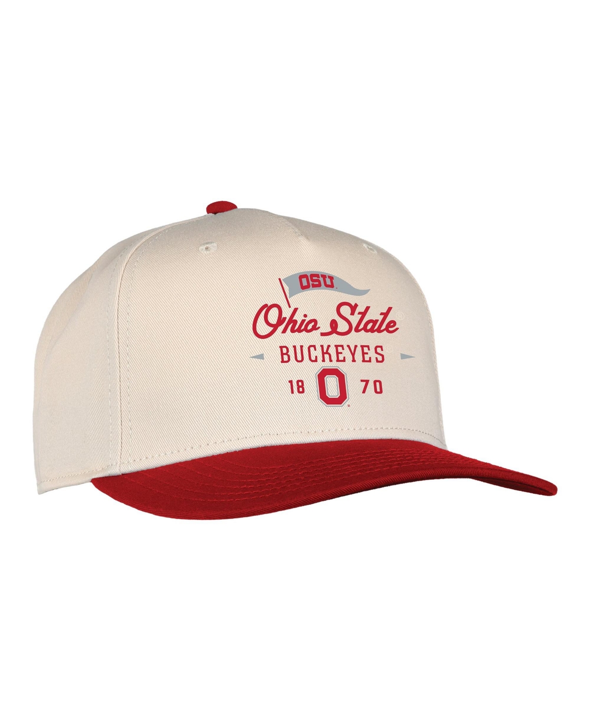 Ahead Men's And Women's Cream Ohio State Buckeyes The 1995 Adjustable Hat