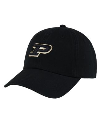 Men's  Black Purdue Boilermakers Largo Adjustable Hat