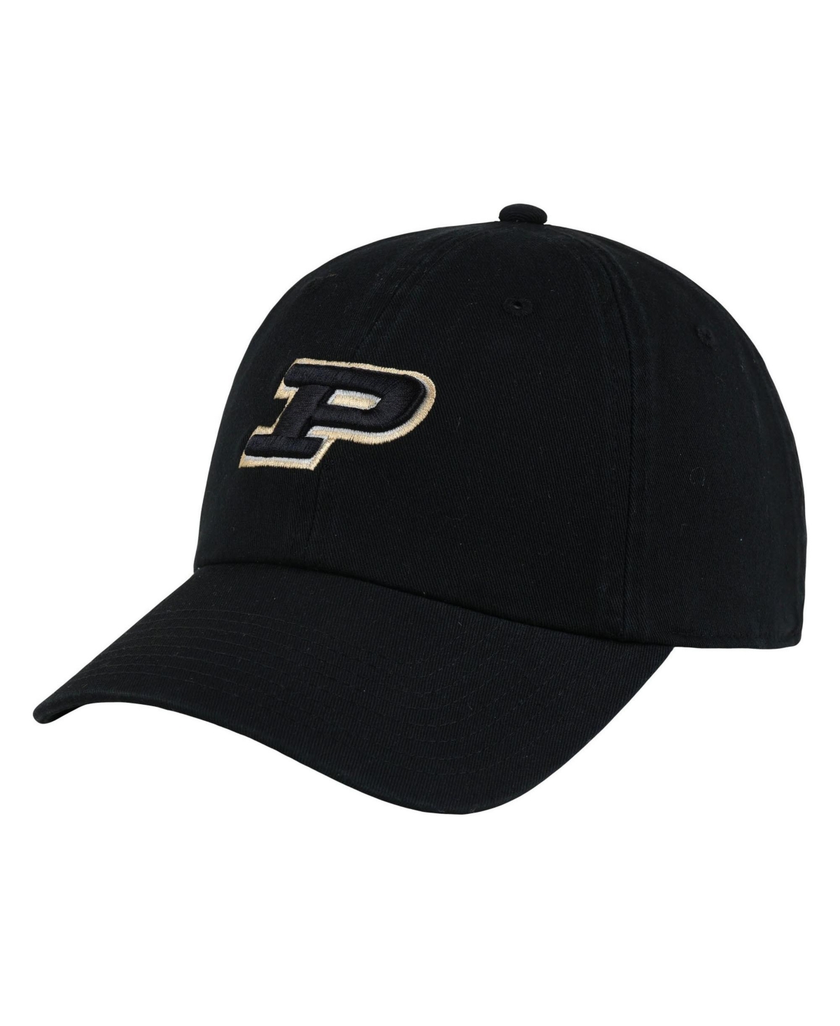 Ahead Men's Black Purdue Boilermakers Largo Adjustable Hat