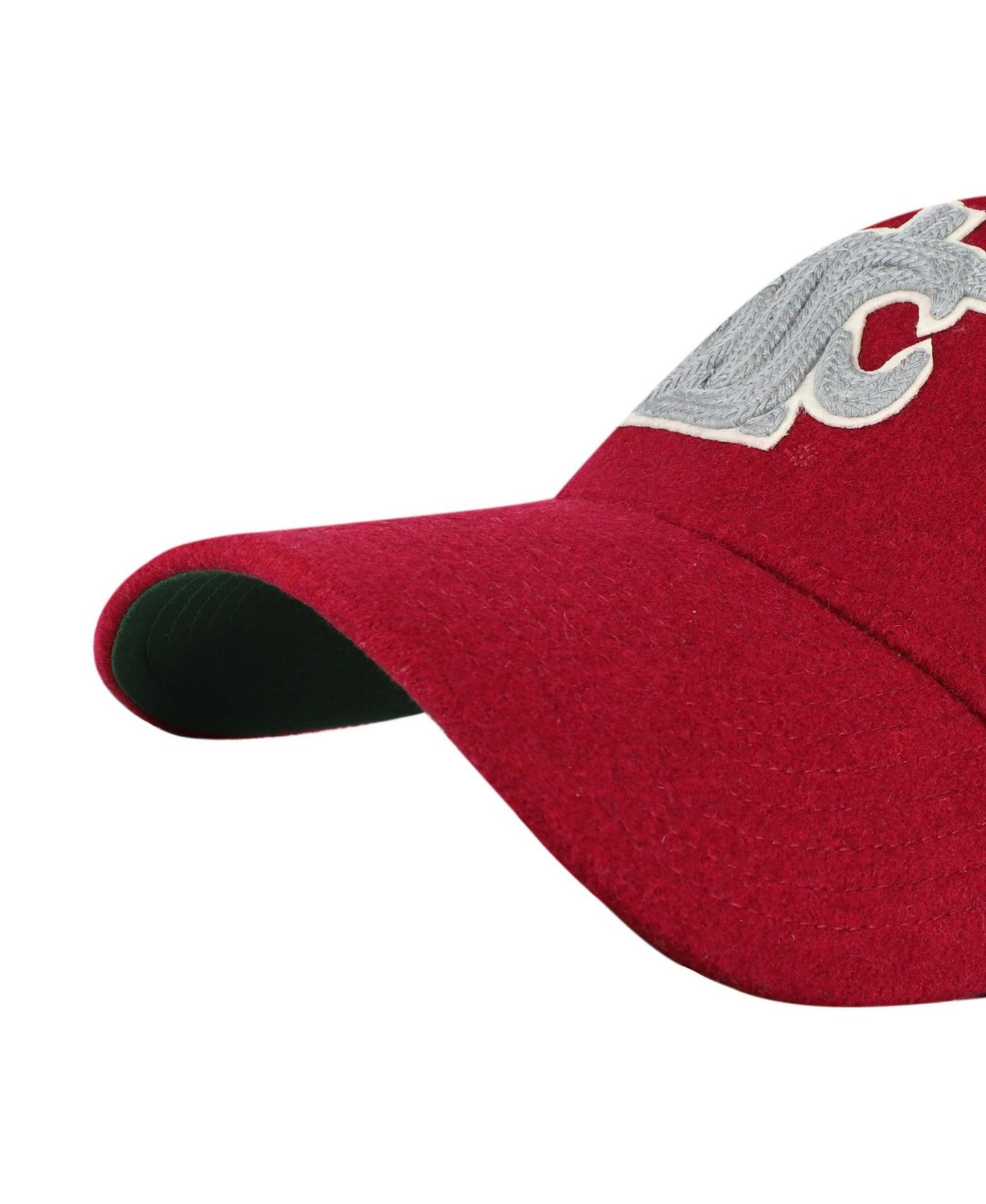 Кепка '47 Brand Crimson Washington State Cougars Collections Golden Age Offside DT Adjustable Hat — фото 4