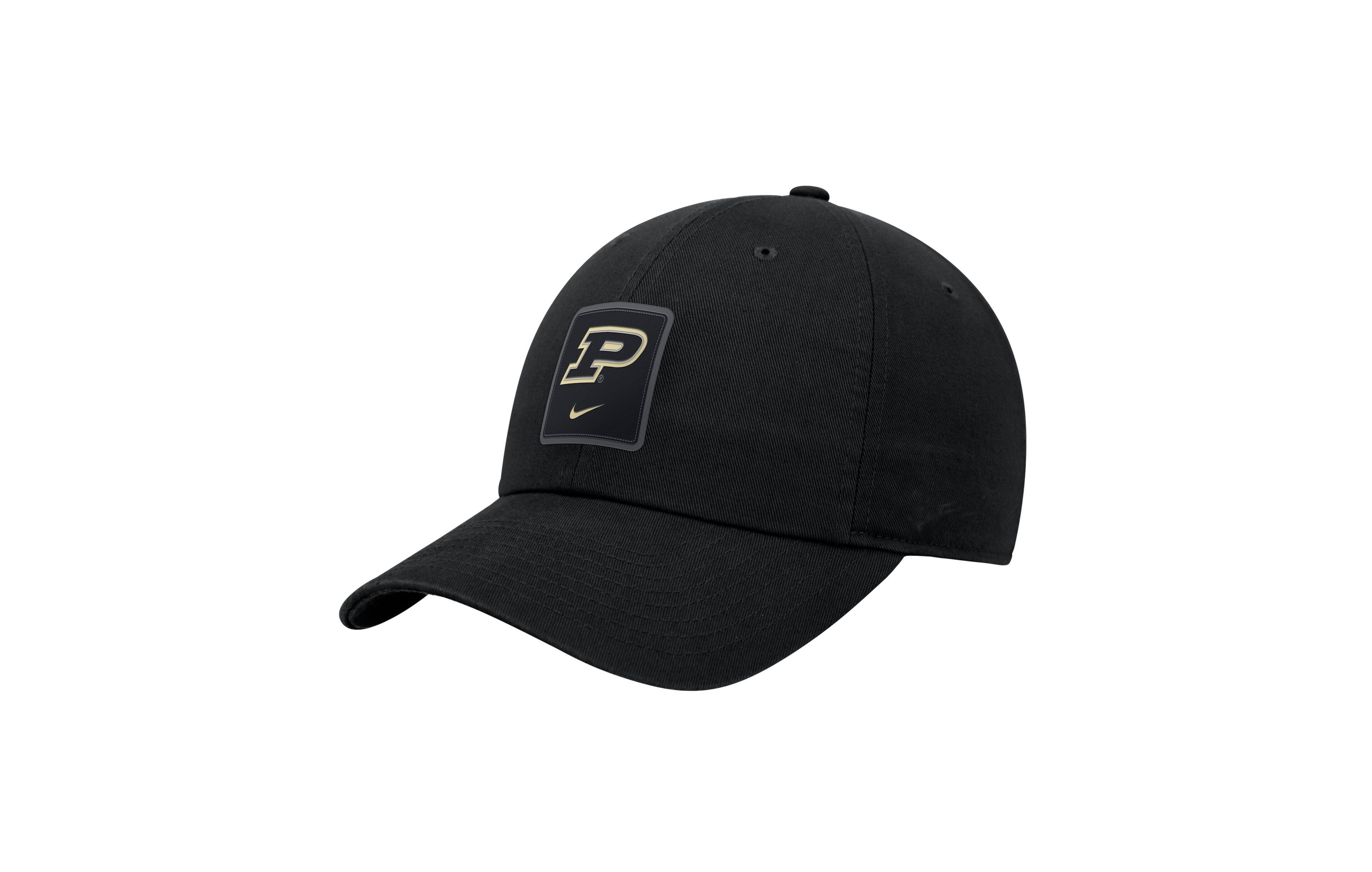 Nike Men's Black Purdue Boilermakers 2026 On-Field Club Adjustable Hat