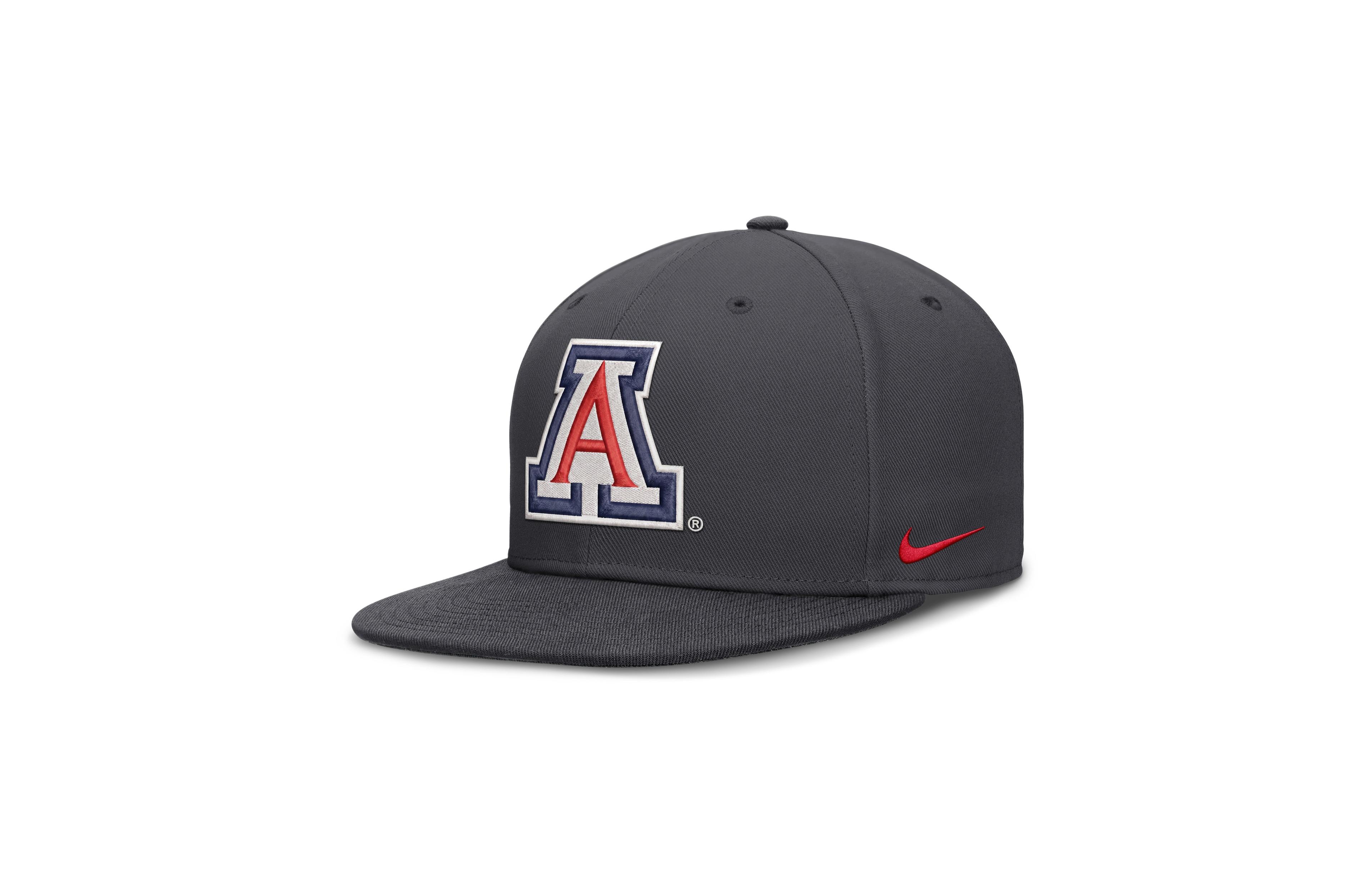 Nike Men's Anthracite Arizona Wildcats Pro Dri-fit Fitted Hat