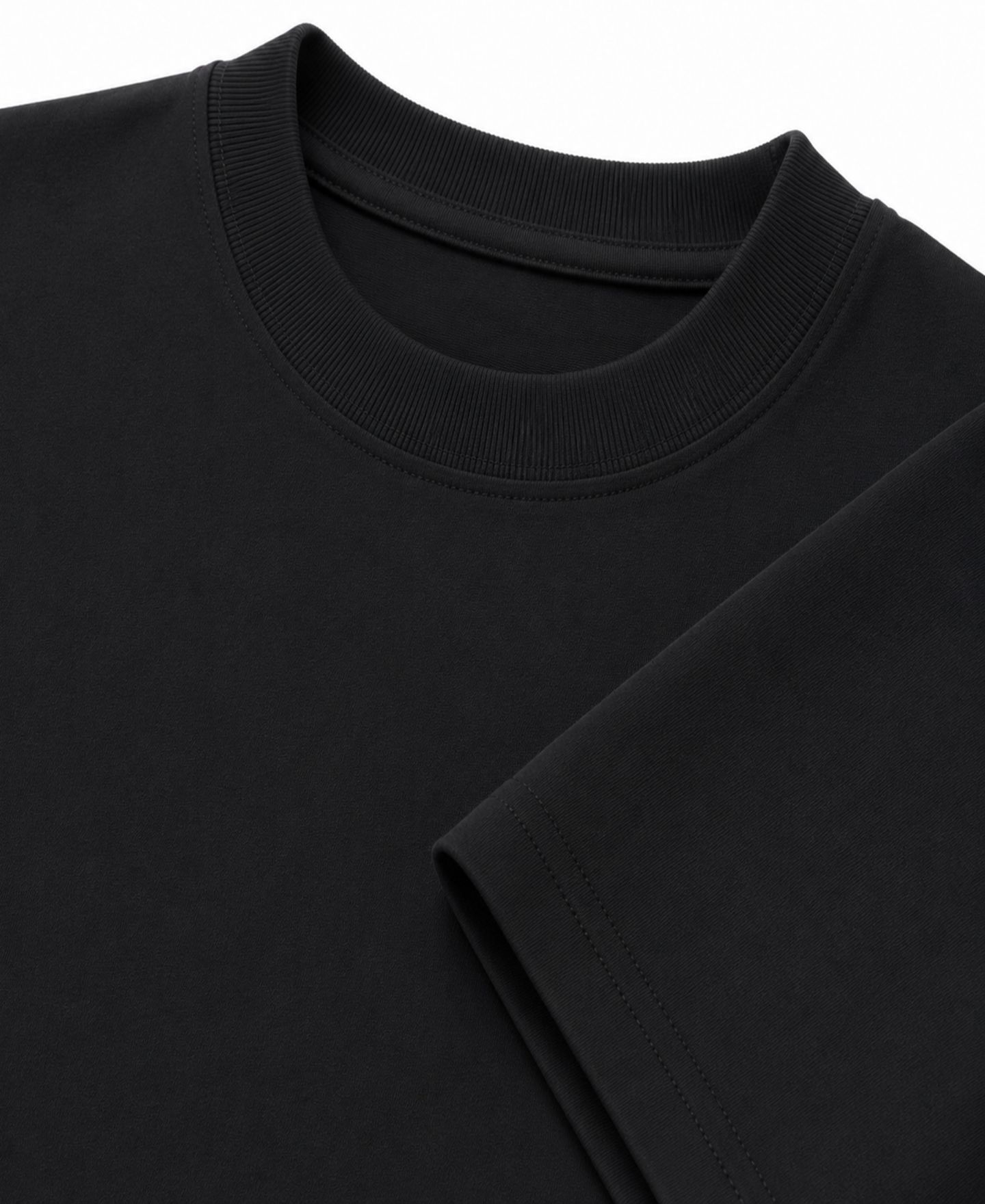 Мужская футболка Blu Rock Heavyweight Crew Neck Short-Sleeve, цвет: Чёрный — фото 3