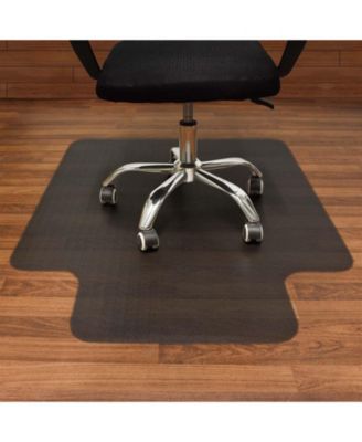 Hard Floor Office Chair Mat Easy Glide Stable Grip Protector