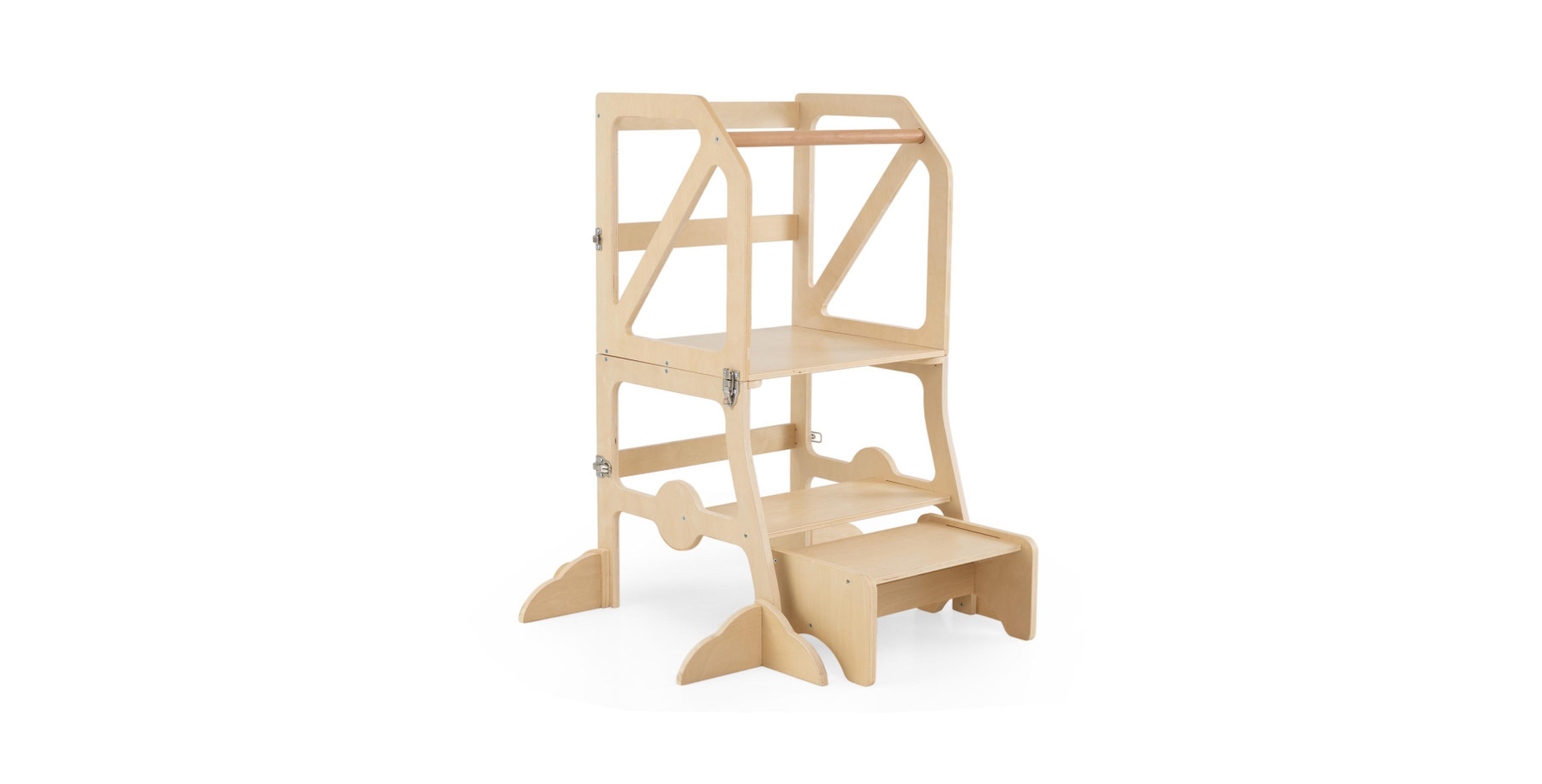 Gouun 4-in-1 Removable Safety Bar Kids' Step Stool