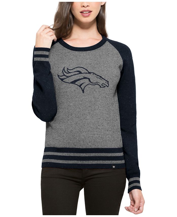 47 Brand Women's Denver Broncos Neps Sweater - Macy's