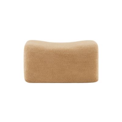 Teddy Fabric Ottoman Modular Sectional Sofa Accent Ottoman Camel