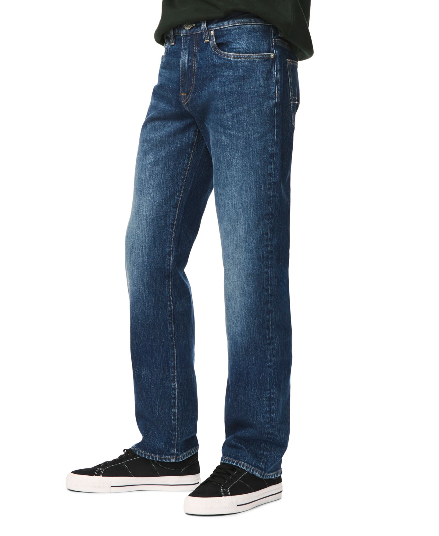 Мужские джинсы Buffalo David Bitton Relaxed Straight Driven Stretch, цвет: Индиго — фото 3