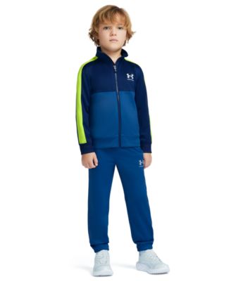 Boys' 4-20 Rival Color-Block Zip-Up Long-Sleeve Jacket and Pants, 2-Piece Set