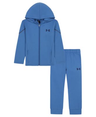 Boys' 4-20 Double-Knit Full-Zip Hooded Hoodie and Joggers, 2-Piece Set