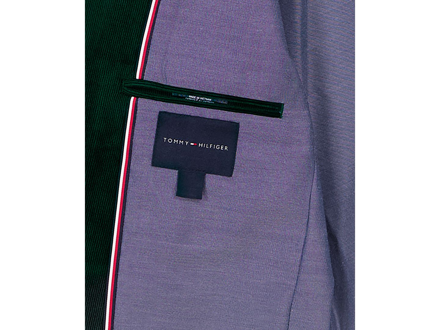 Пиджак Tommy Hilfiger Corded Velvet Classic-Fit Notch-Lapel Sport Coat для мальчиков, цвет: Зелёный — фото 5