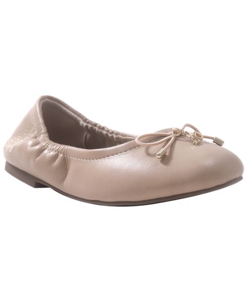 Балетки Sam Edelman Felicia Easy-On Bow Ballet Flats для девочек, цвет: Бежевый