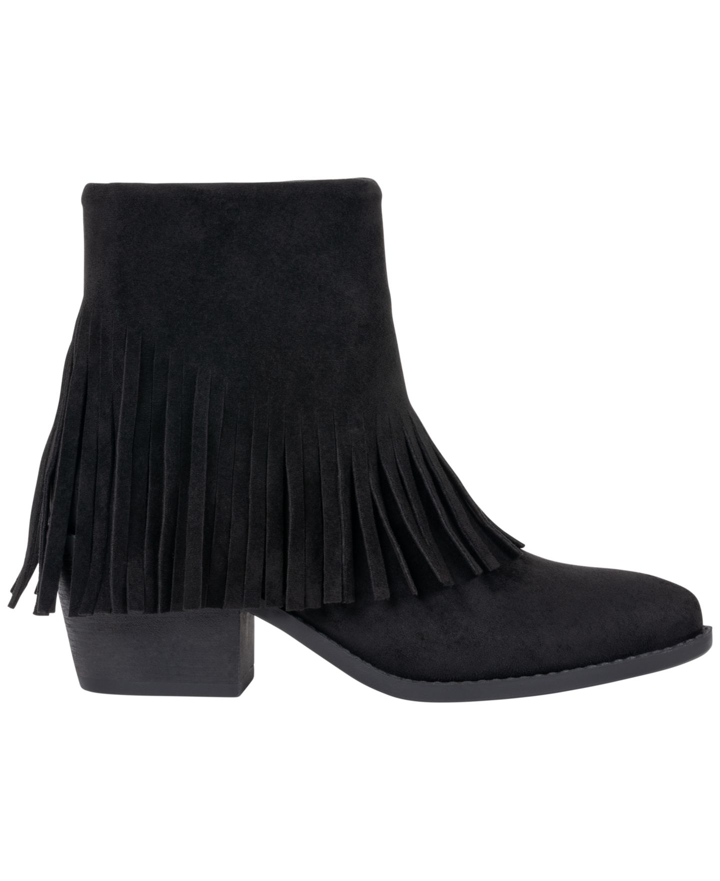 Женские ботинки GC Shoes Quincy Western Fringe Dress Booties, цвет: Чёрный — фото 2