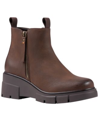 Women's Tamara Lug Sole Wedge Booties