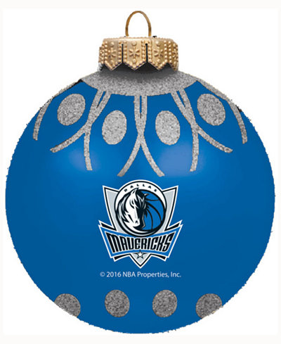 Memory Company Dallas Mavericks Glitter Ball Ornament