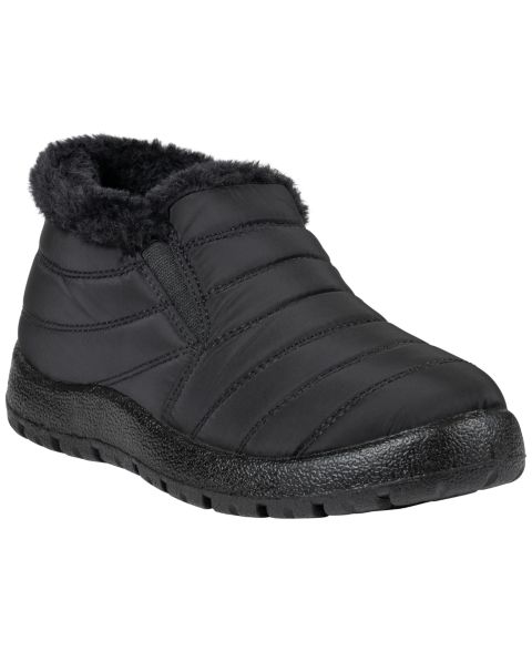 Женские стёганые ботильоны GC Shoes Oban, цвет: Чёрный