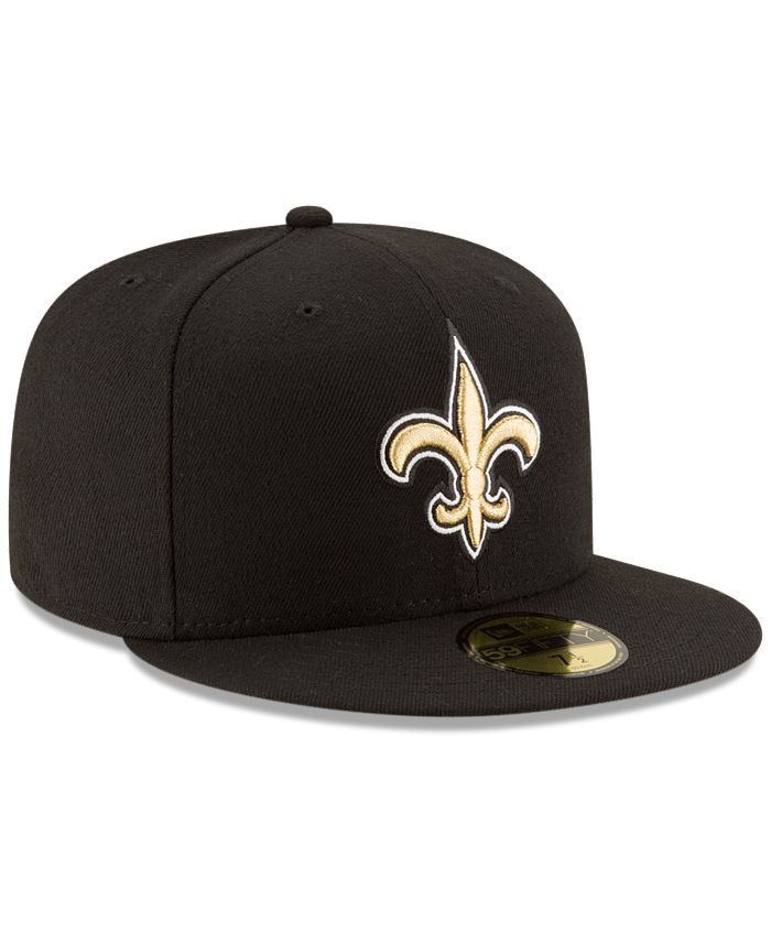 New Era New Orleans Saints Team Basic 59FIFTY Fitted Cap - Macy's