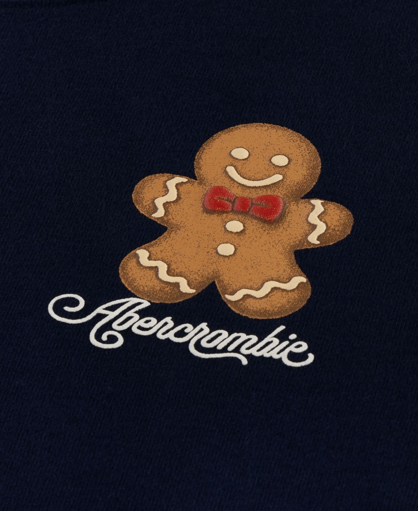 Футболка abercrombie kids Cookies Twofer Long-Sleeve Contrast-Underlayer T-Shirt для девочек, цвет: Тёмно-синий — фото 3