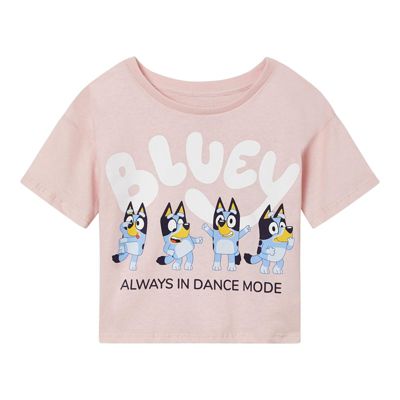 Girls' 4-16 Cropped Crewneck T-Shirt