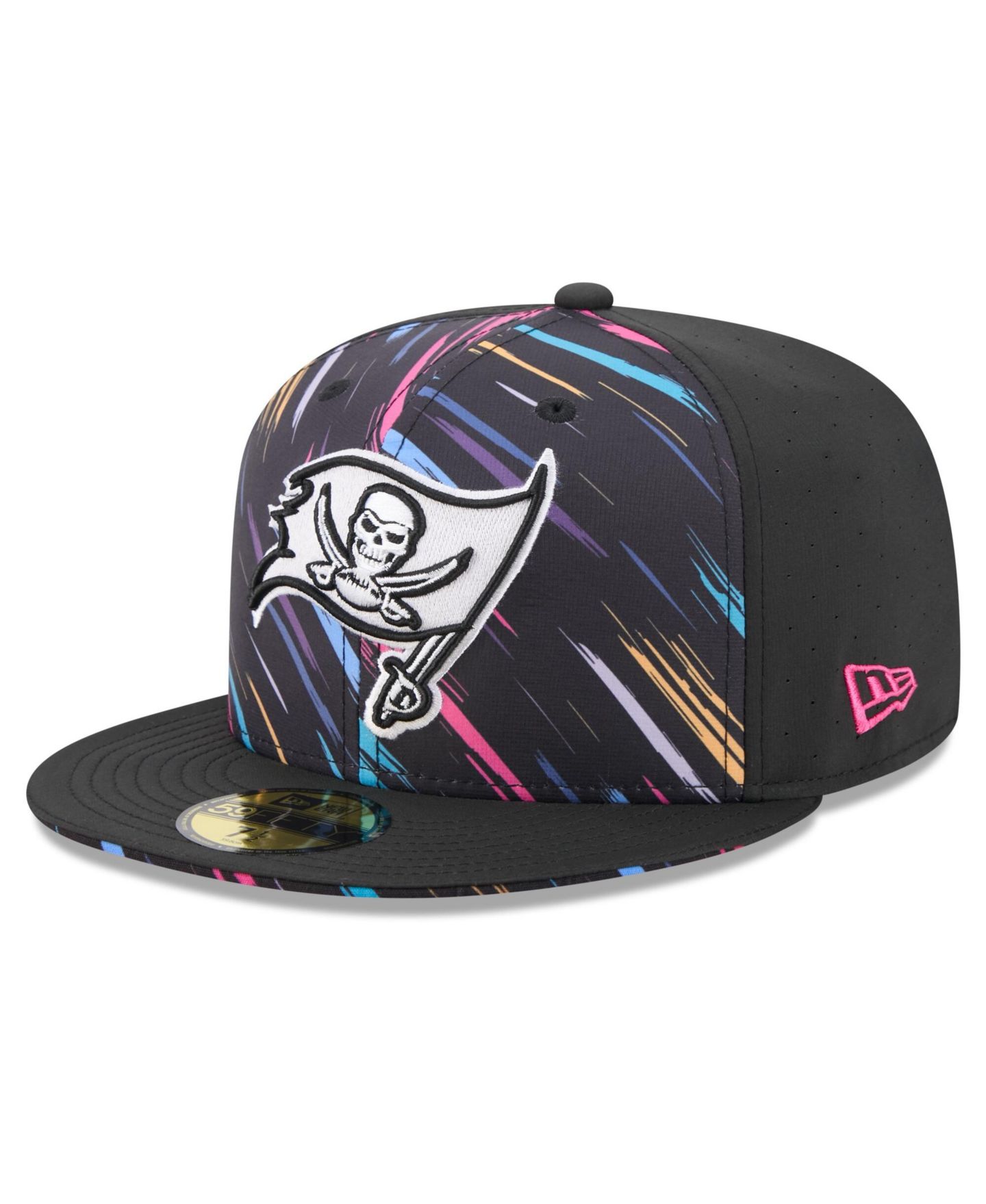 Мужская кепка New Era Black Tampa Bay Buccaneers 2026 NFL Cruical Catch 59FIFTY Fitted Hat — фото 4
