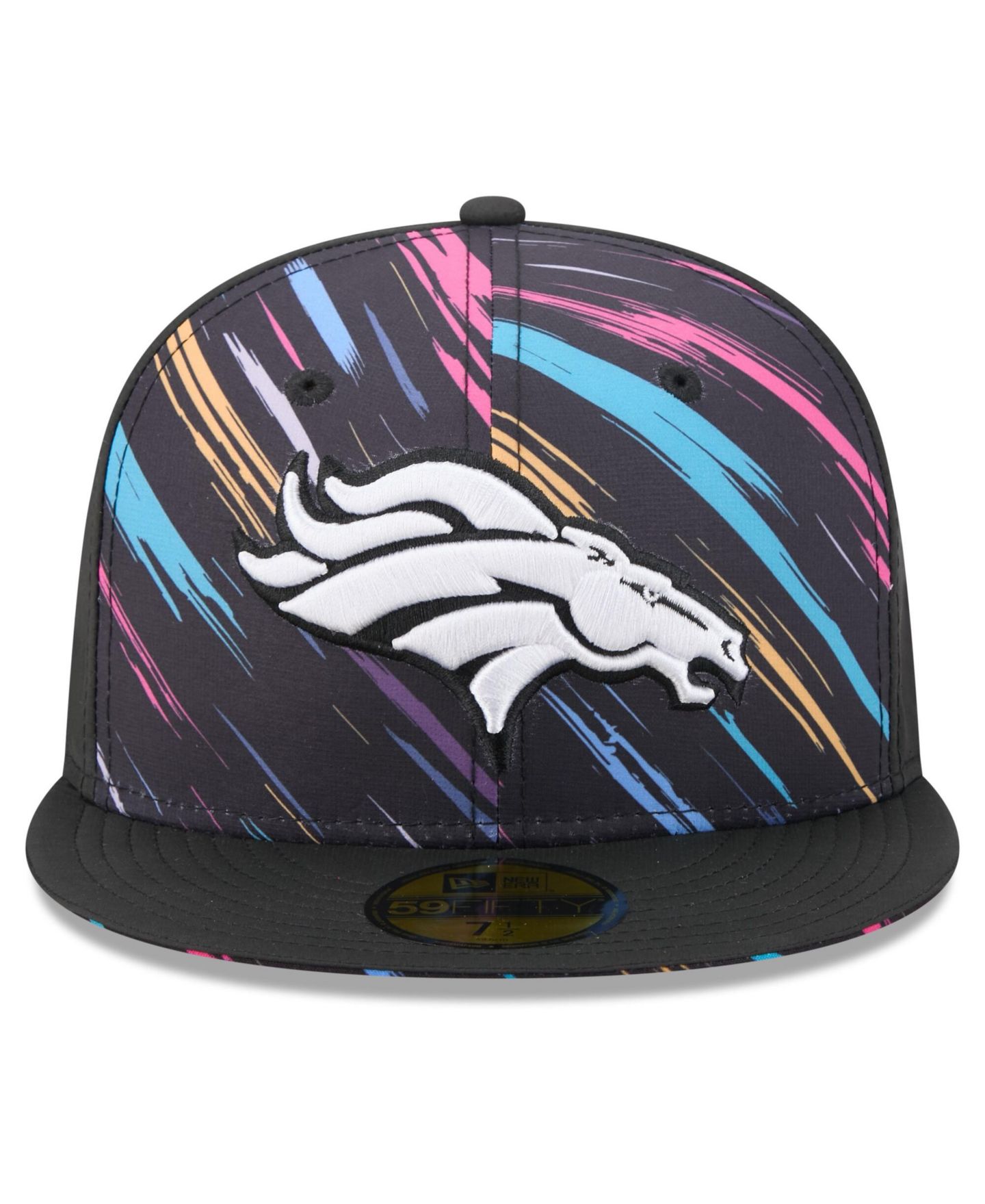 Мужская кепка New Era Black Denver Broncos 2026 NFL Cruical Catch 59FIFTY Fitted Hat — фото 5