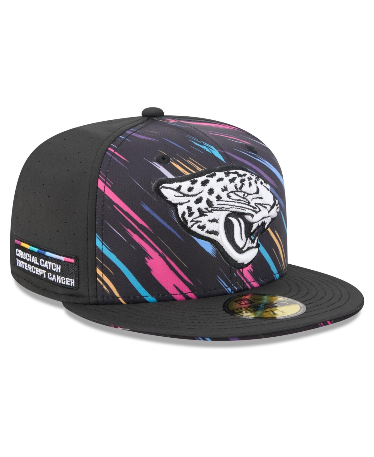 New Era Men's Black Jacksonville Jaguars 2026 Nfl Cruical Catch 59FIFTY Fitted Hat