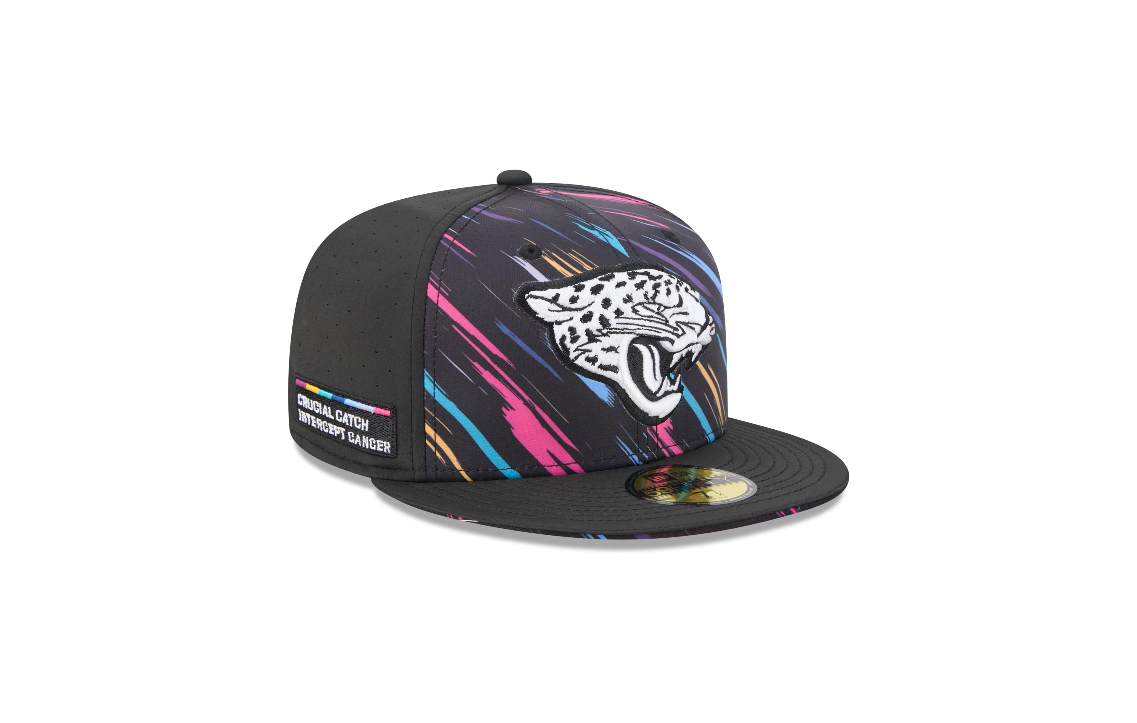 New Era Men's Black Jacksonville Jaguars 2026 Nfl Cruical Catch 59FIFTY Fitted Hat