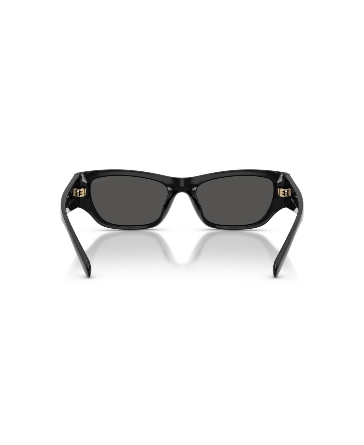 Женские солнцезащитные очки Coach Cat Eye Low Bridge Sunglasses HC8470D CFU16, цвет: Чёрный — фото 3